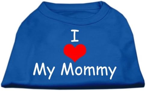 Mirage Pet Products 14-inčni volim majice za ispisnu mamu za kućne ljubimce, velike, plave