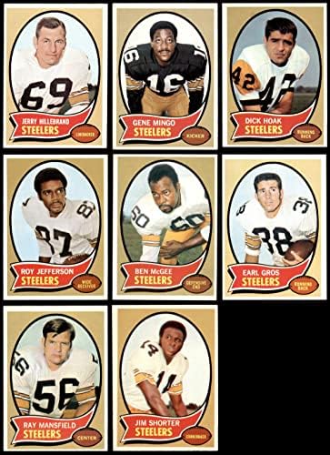 1970. Topps Pittsburgh Steelers Team Set Pittsburgh Steelers Ex/Mt Steelers
