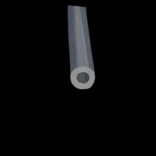 X-DERE 3 mm x 6 mm visoki temp otporan na silikonsku gumenu cijev cijev cijev cijev čisto 10 metara (tubo de manguera de tubo de caucho