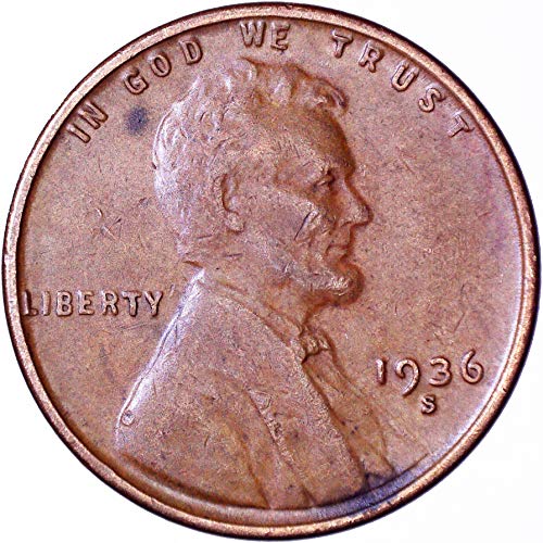 Lincoln pšenični cent 1936 1C vrlo dobre kvalitete