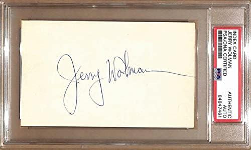 Jerri Voolman s autogramom vlasnika ormara za datoteke 3v5 M / M 179085-izrezani potpisi NFL - a