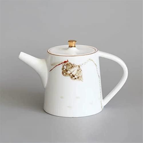 Yczdg bijela glazura čajnika keramička ručno izrađena čajnica keramička čajnika, čajnik, čajnik za piće za piće